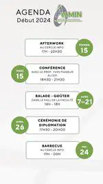 Calendrier ALMIN 2024